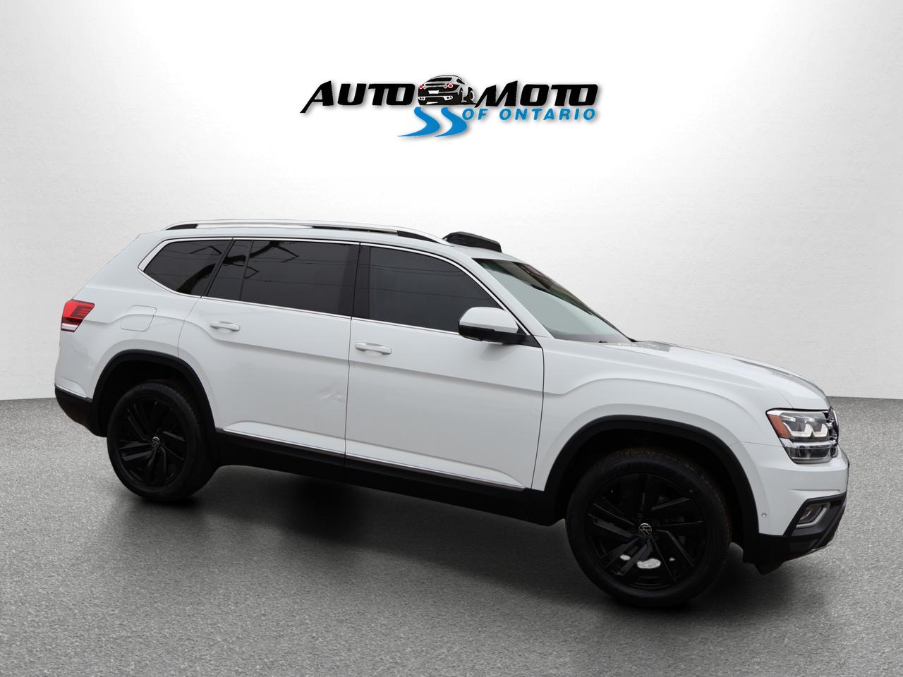 2019 Volkswagen Atlas V6 EXECLINE PREMIUM AWD CERTIFIED *SERVICE RECORDS* CAMERA NAV BLUETOOTH LEATHER HEATED SEATS PANO ROOF CRUISE ALLOYS Photo