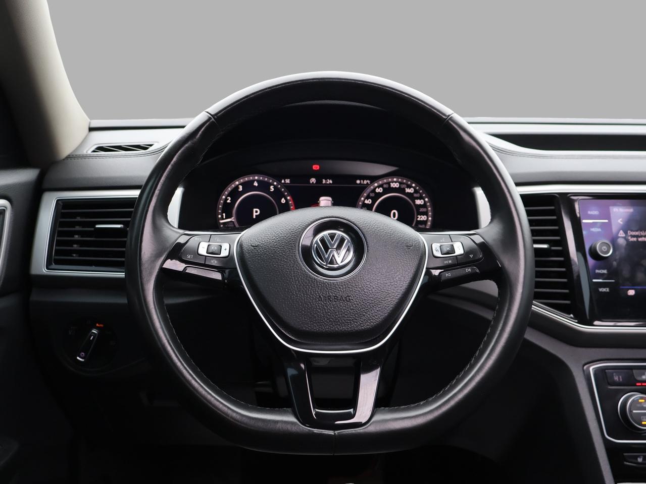 2019 Volkswagen Atlas V6 EXECLINE PREMIUM AWD CERTIFIED *SERVICE RECORDS* CAMERA NAV BLUETOOTH LEATHER HEATED SEATS PANO ROOF CRUISE ALLOYS Photo