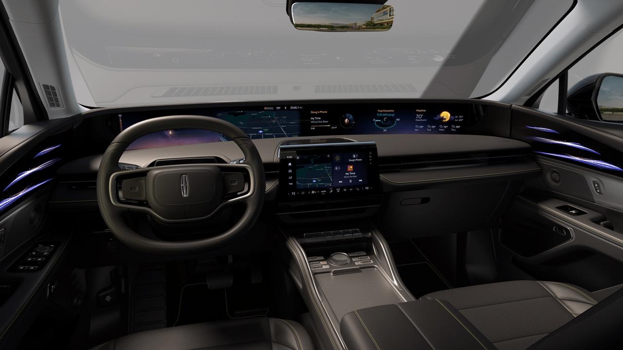 2026 Lincoln Nautilus Premiere 102A | 8-SPD A/T | 18 MINI SPARE WHEEL AND TIRE | JET APPEAR PKG | 2.0L TURBOCHARGED I-4 ENG | LINCOLN SOFT TOUCH BLK/GREY | WHITE PLATINUM MET 3C Photo