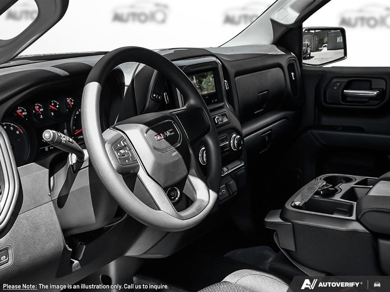 2026 GMC Sierra 1500 Pro TRAILER BRAKE CONTROLLER INTEGRATED | PWR OUTLET INTERIOR PWR OUTLET 120-VOLT | PRO VALUE PKG | GRAPHITE EDITION Photo