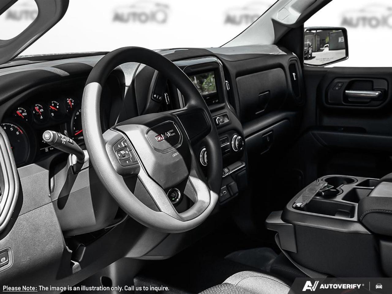 2026 GMC Sierra 1500 Pro TRAILER BRAKE CONTROLLER INTEGRATED | PWR OUTLET INTERIOR PWR OUTLET 120-VOLT | PRO VALUE PKG | GRAPHITE EDITION Photo