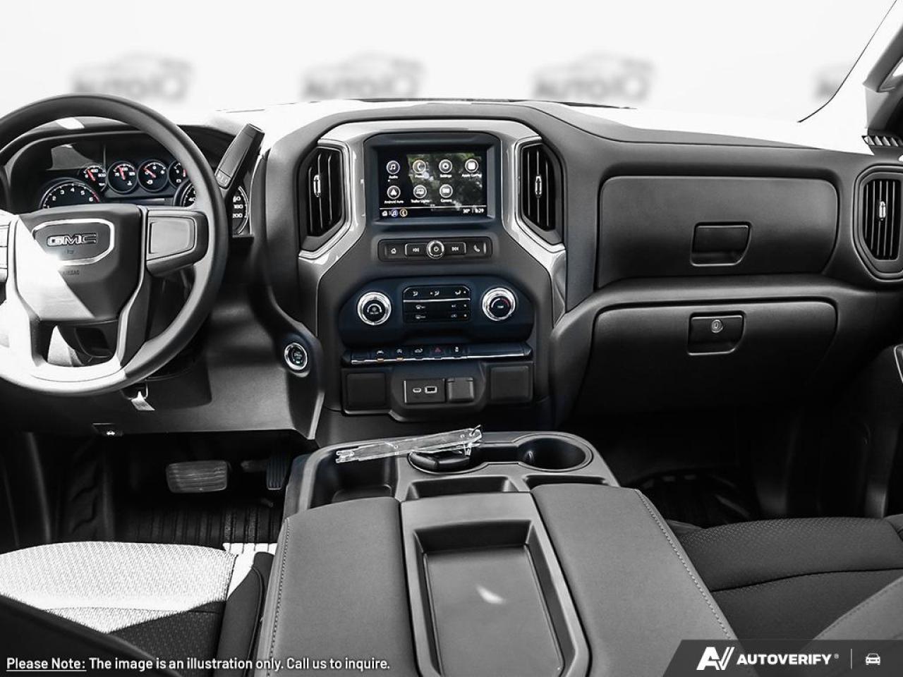 2026 GMC Sierra 1500 Pro TRAILER BRAKE CONTROLLER INTEGRATED | PWR OUTLET INTERIOR PWR OUTLET 120-VOLT | PRO VALUE PKG | GRAPHITE EDITION Photo