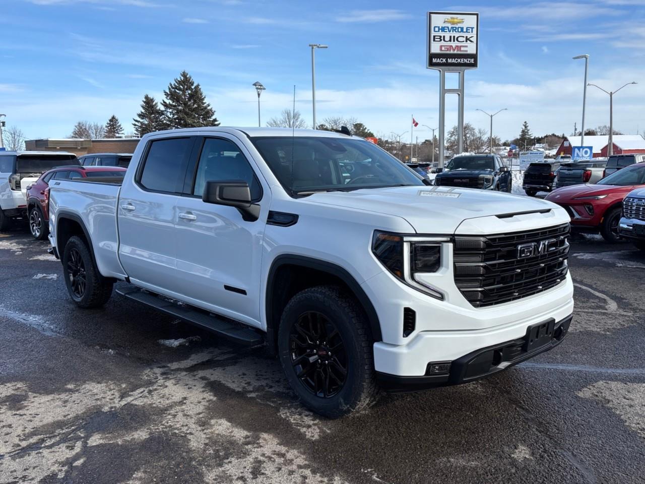 2026 GMC Sierra 1500 Elevation New 2026 Gas Powered V8 5 Passenger Crew Cab 4X4 Truck with 6.6FT Box, Heated Front Seats, Heated Steering Wheel, Bose Speakers, Apple CarPlay, Android Auto and Adaptive Cruise Control Photo