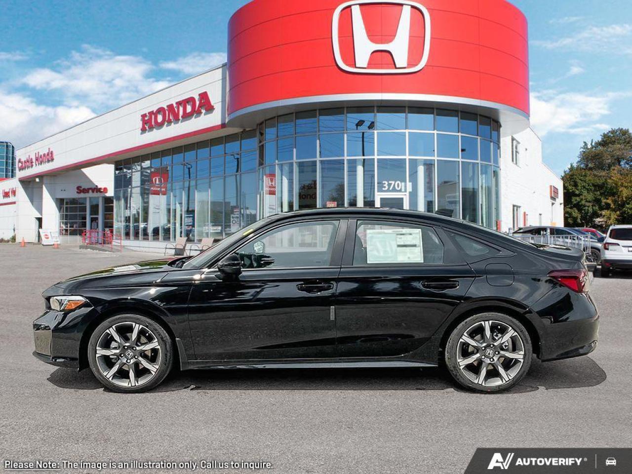 2026 Honda Civic Hybrid 4DR ECVT SPORT TOURI Photo3