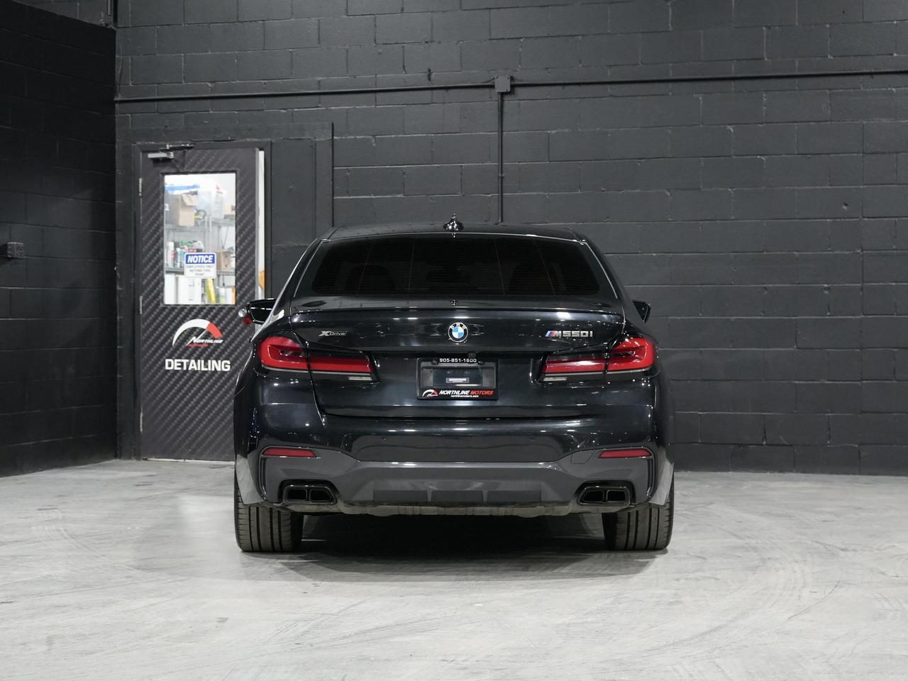 2022 BMW 5 Series M550i xDrive|HUD|HARMAN K|360CAM|ROOF|NO ACCIDENT Photo