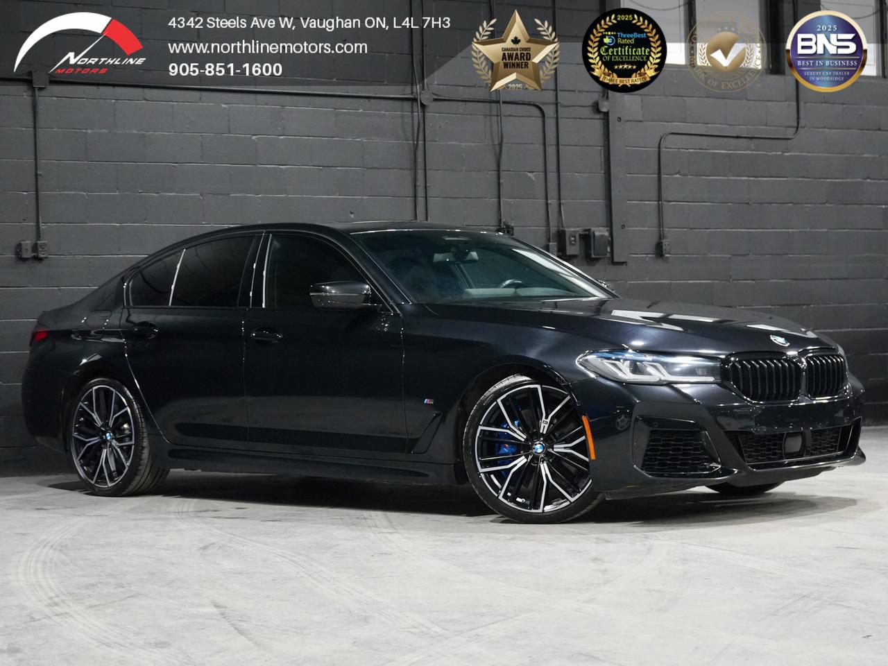 2022 BMW 5 Series M550i xDrive|HUD|HARMAN K|360CAM|ROOF|NO ACCIDENT Photo0