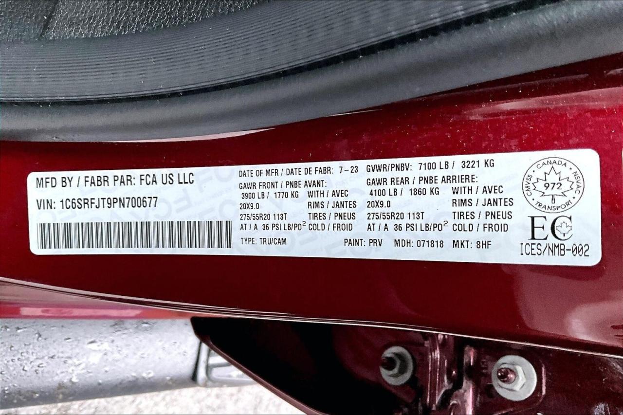 2023 RAM 1500 Laramie Sport | Vented Leather | Panoroof | 4X4 Photo