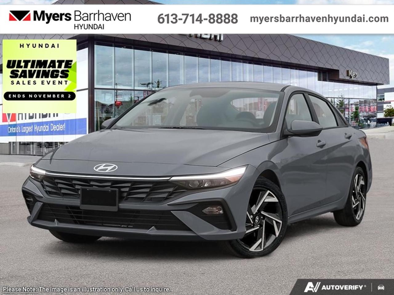 2026 Hyundai Elantra Preferred w/Tech Pkg  - Sunroof Photo