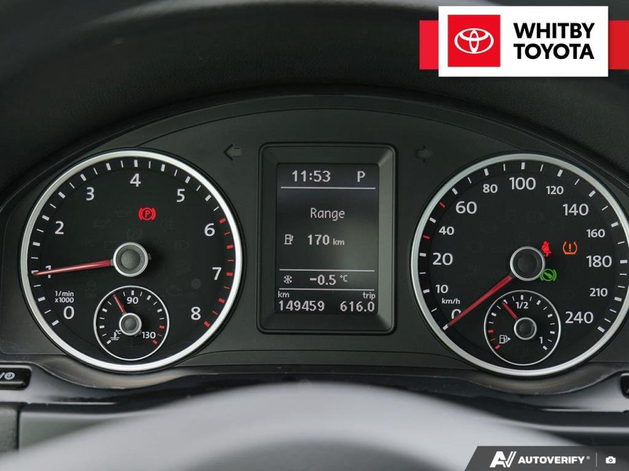 2016 Volkswagen Tiguan Comfortline 2.0L I4 TSI Photo