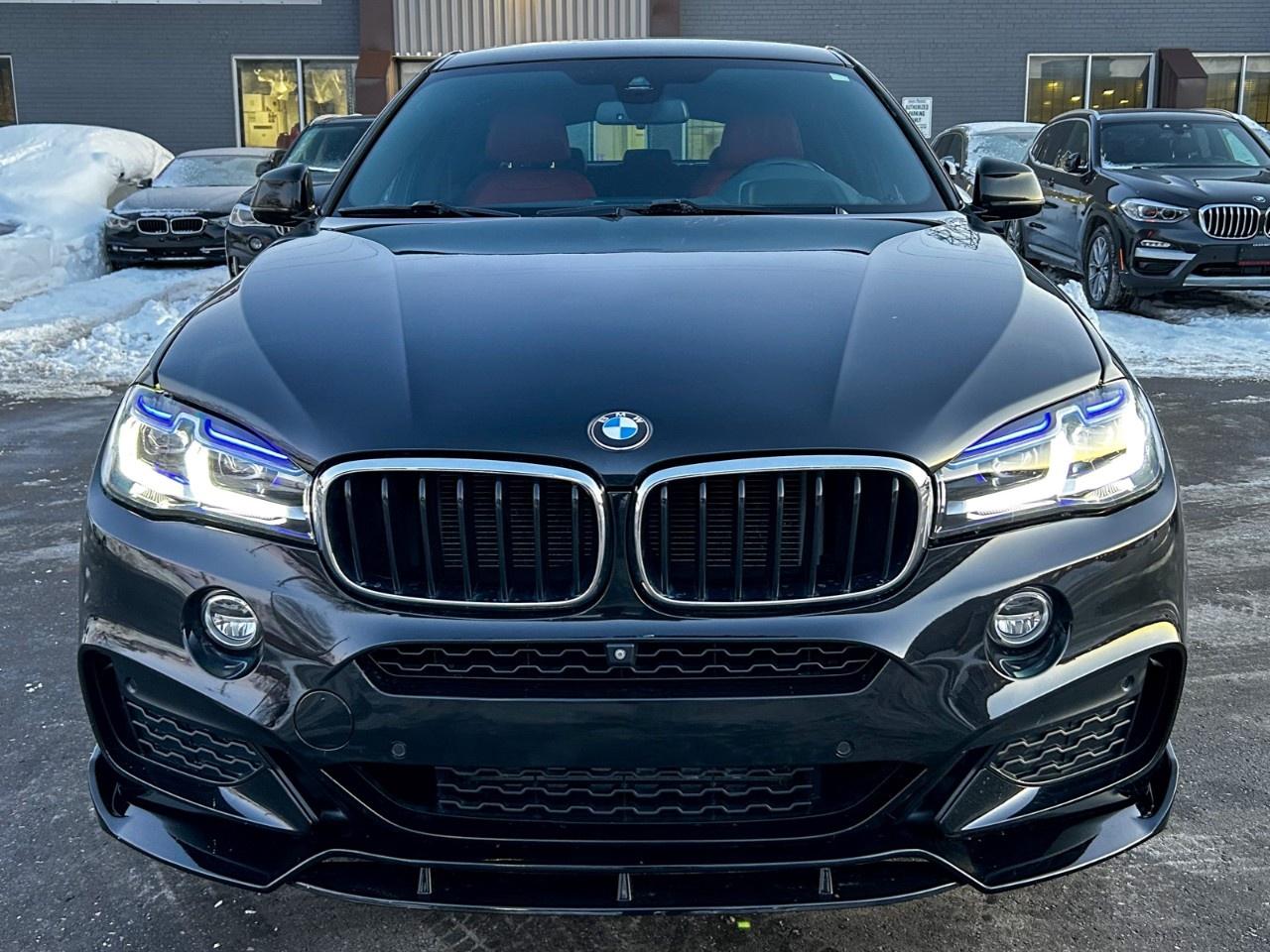 2017 BMW X6 Red leather / Blind spot / M package / Aero Kit Photo