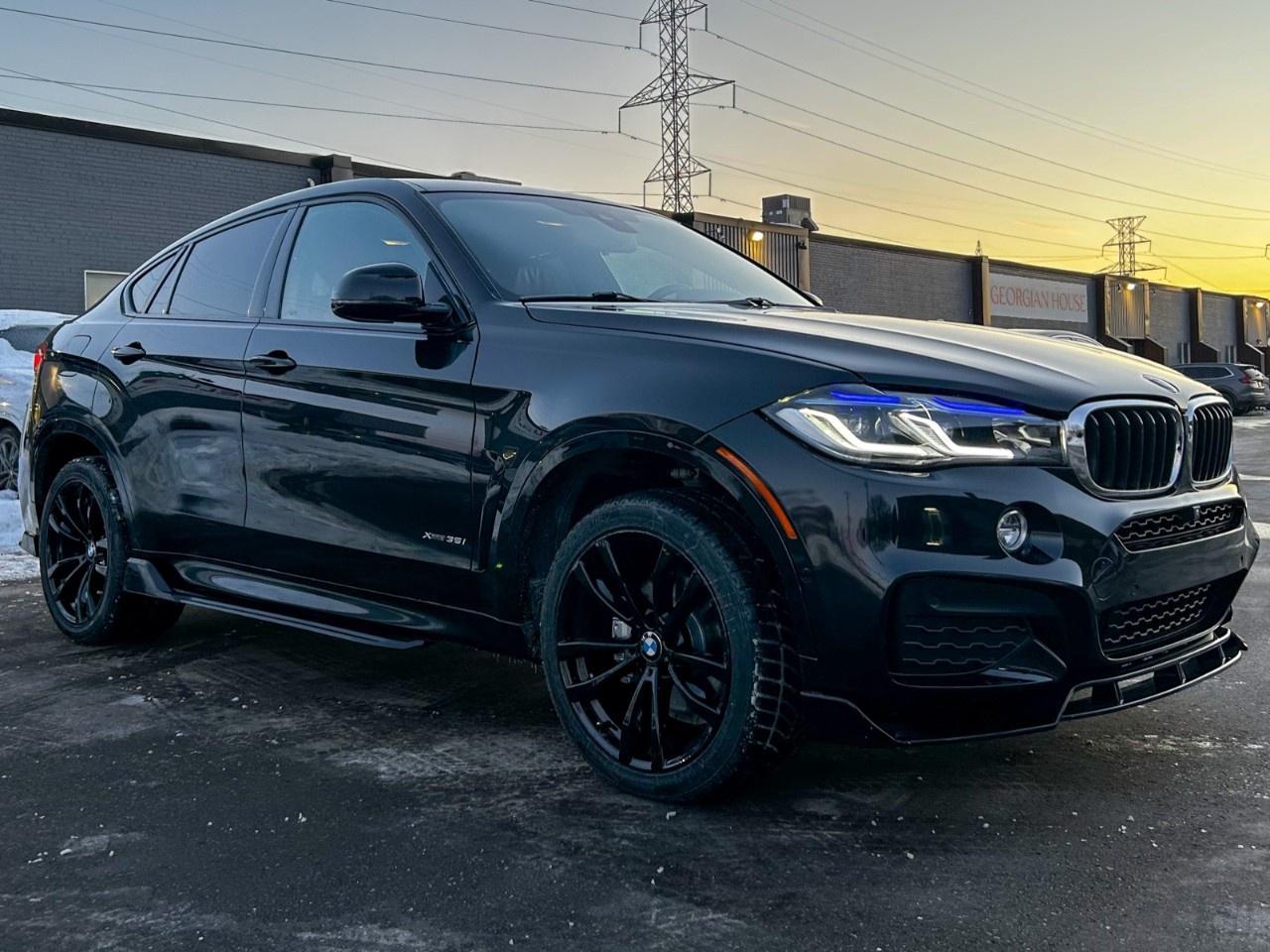 2017 BMW X6 Red leather / Blind spot / M package / Aero Kit Photo