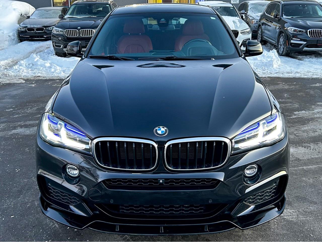 2017 BMW X6 Red leather / Blind spot / M package / Aero Kit Photo3