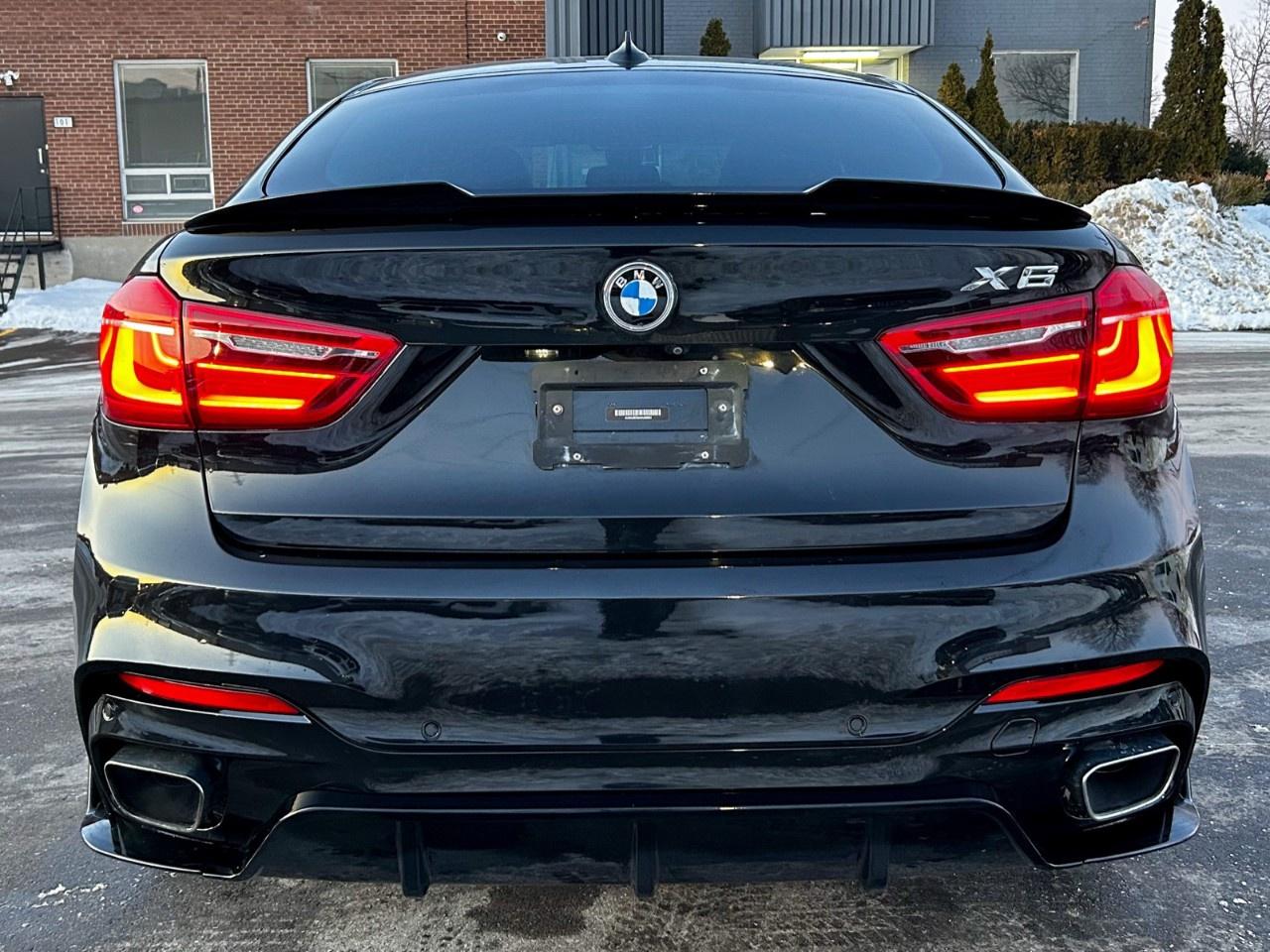 2017 BMW X6 Red leather / Blind spot / M package / Aero Kit Photo