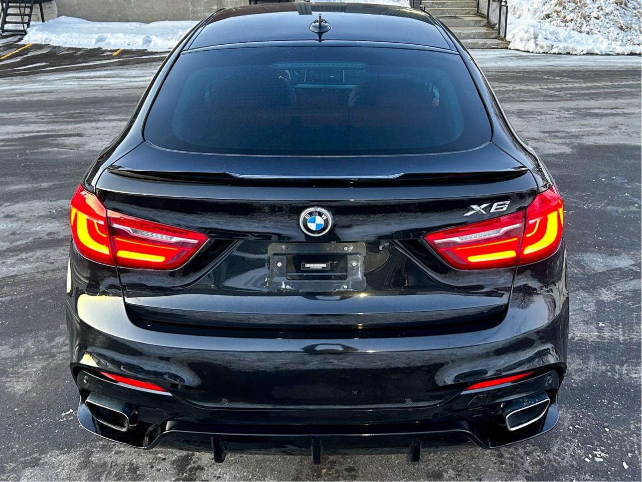 2017 BMW X6 Red leather / Blind spot / M package / Aero Kit Photo