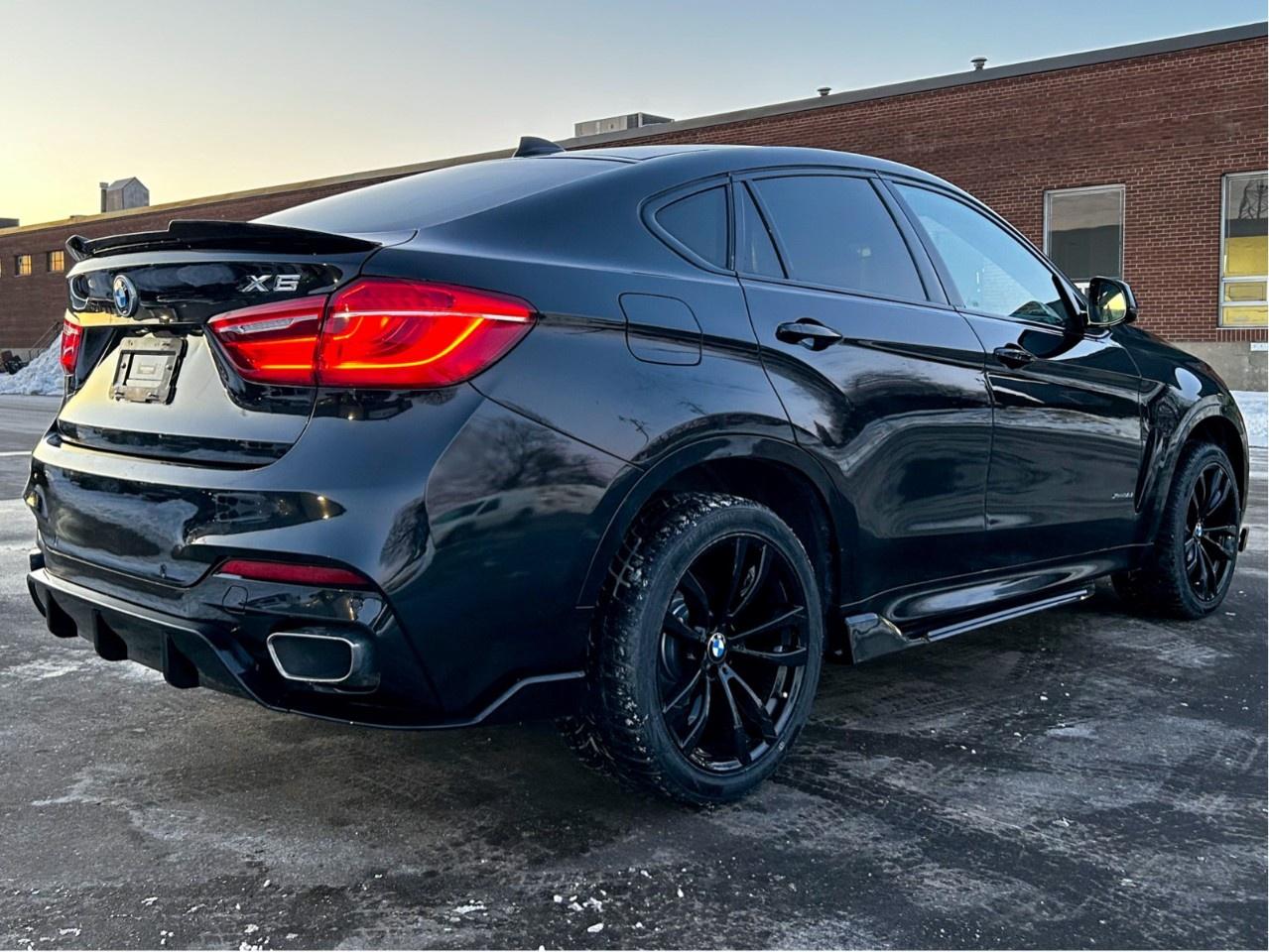 2017 BMW X6 Red leather / Blind spot / M package / Aero Kit Photo