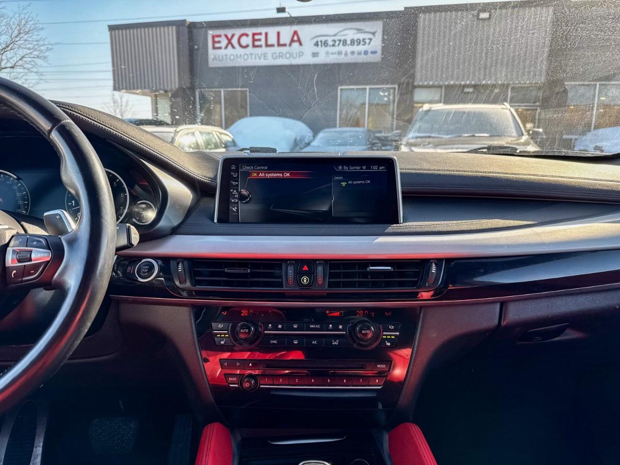 2017 BMW X6 Red leather / Blind spot / M package / Aero Kit Photo