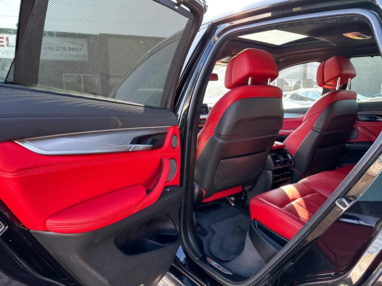 2017 BMW X6 Red leather / Blind spot / M package / Aero Kit Photo