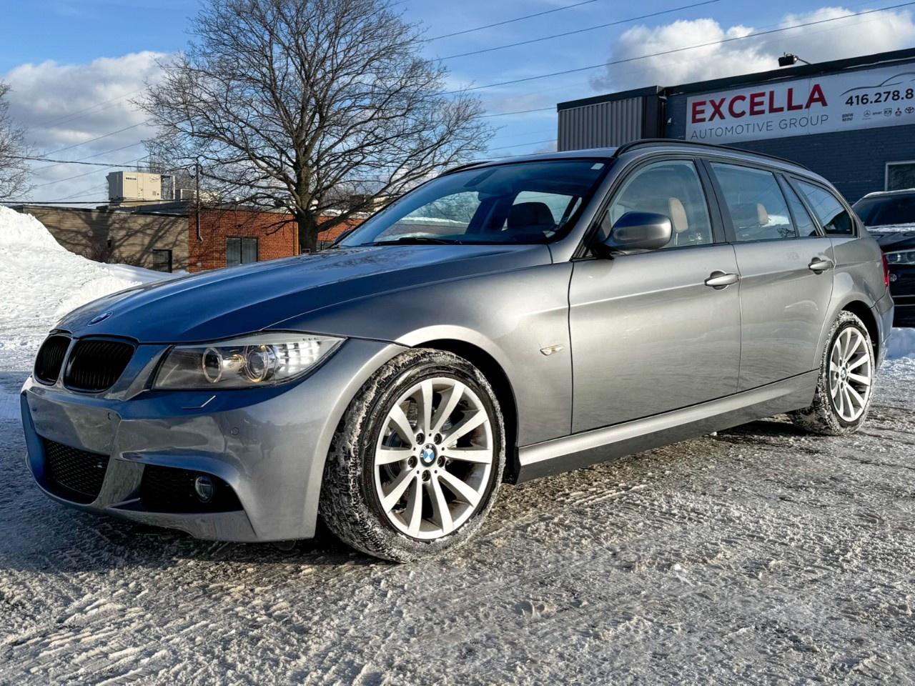 2012 BMW 3 Series Wagon / Executive Package / Saddle brown leather Photo2