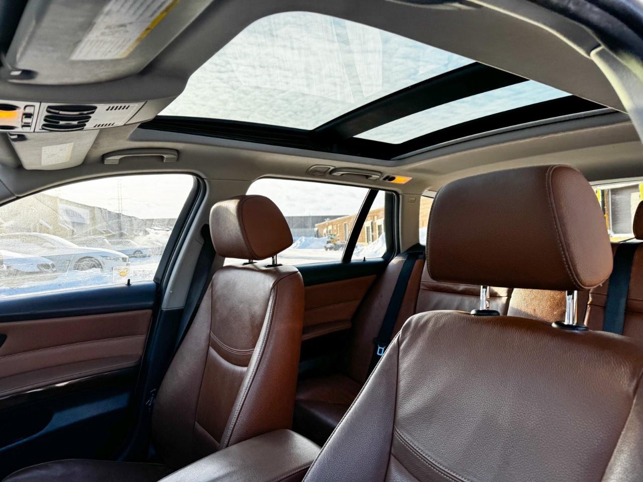 2012 BMW 3 Series Wagon / Executive Package / Saddle brown leather Photo