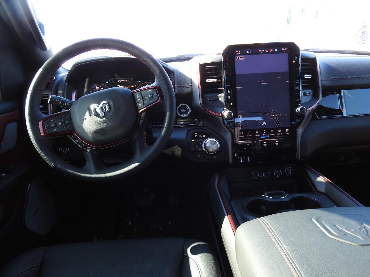 2026 RAM 1500 REBEL 4x4- 14 INCH NAV- COOLED LEATHER- 2,800 KMS Photo