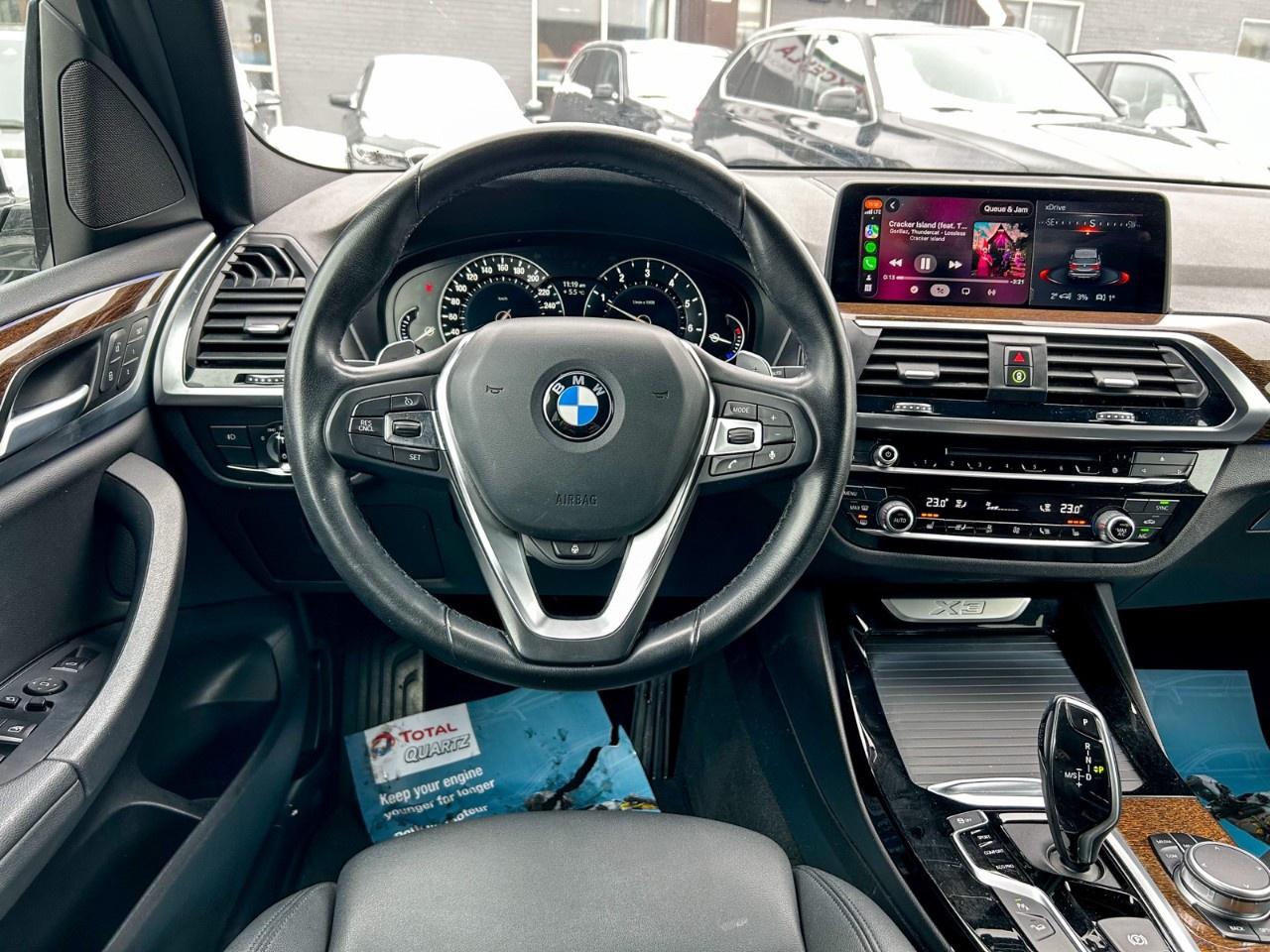 2019 BMW X3 xDrive 30i / Low KM / Nav / CarPlay / Backup Cam / Leather Photo