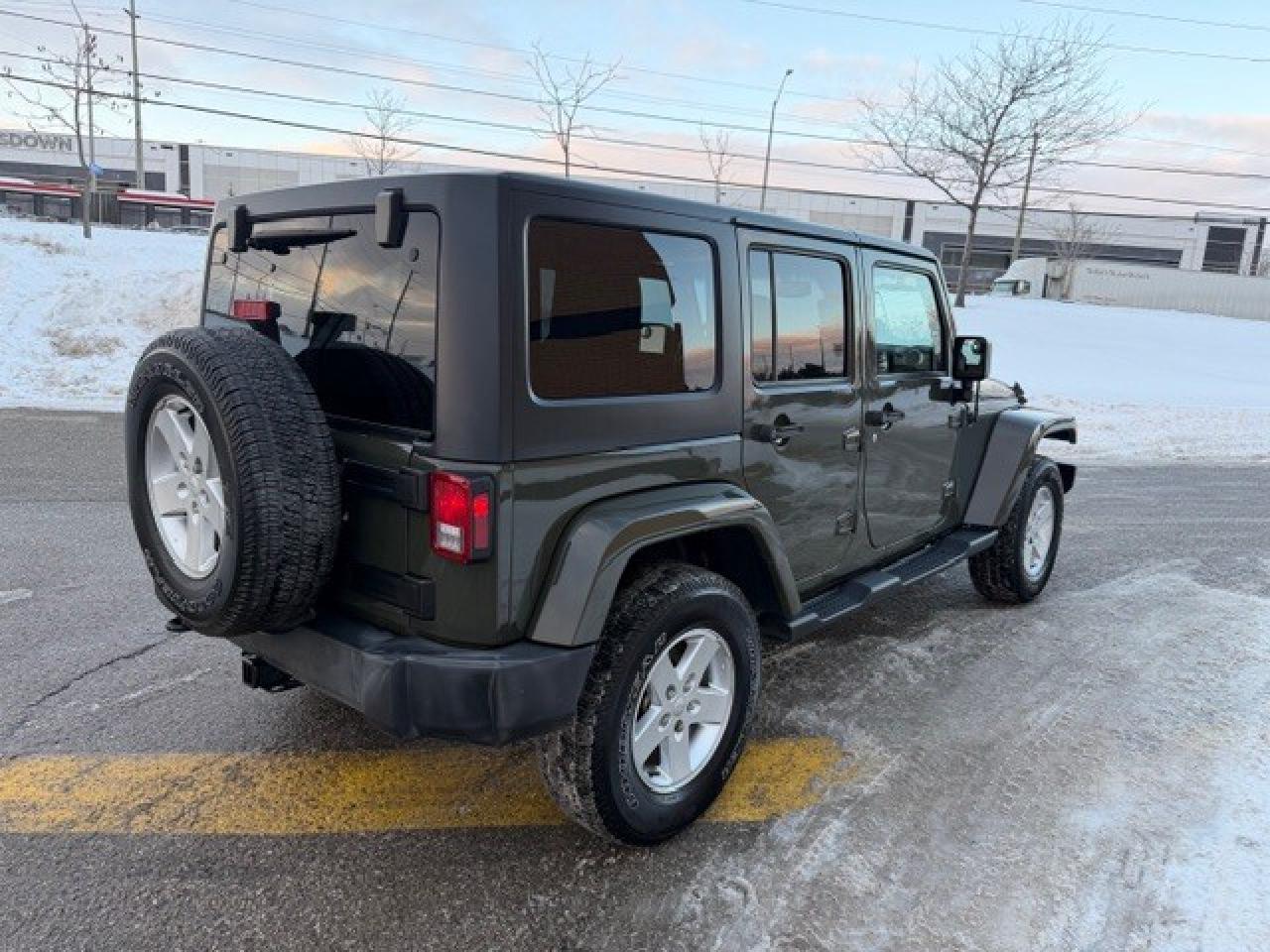 2015 Jeep WRANGLER UNLIMITED 4x4 Sahara Leather Automatic Soft Top Sold AS IS Photo3