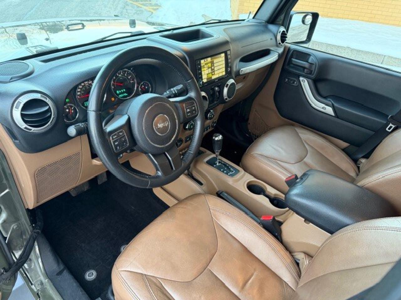 2015 Jeep WRANGLER UNLIMITED 4x4 Sahara Leather Automatic Soft Top Sold AS IS Photo