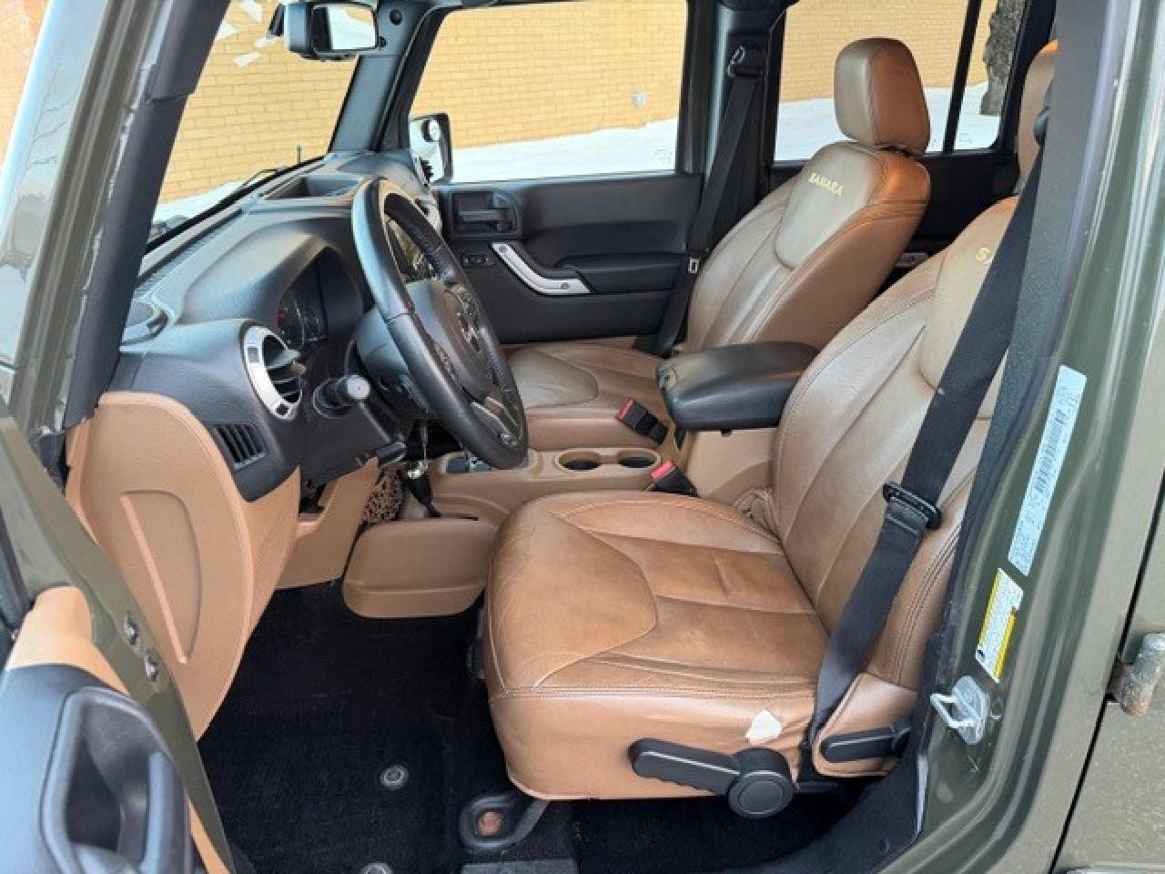 2015 Jeep WRANGLER UNLIMITED 4x4 Sahara Leather Automatic Soft Top Sold AS IS Photo