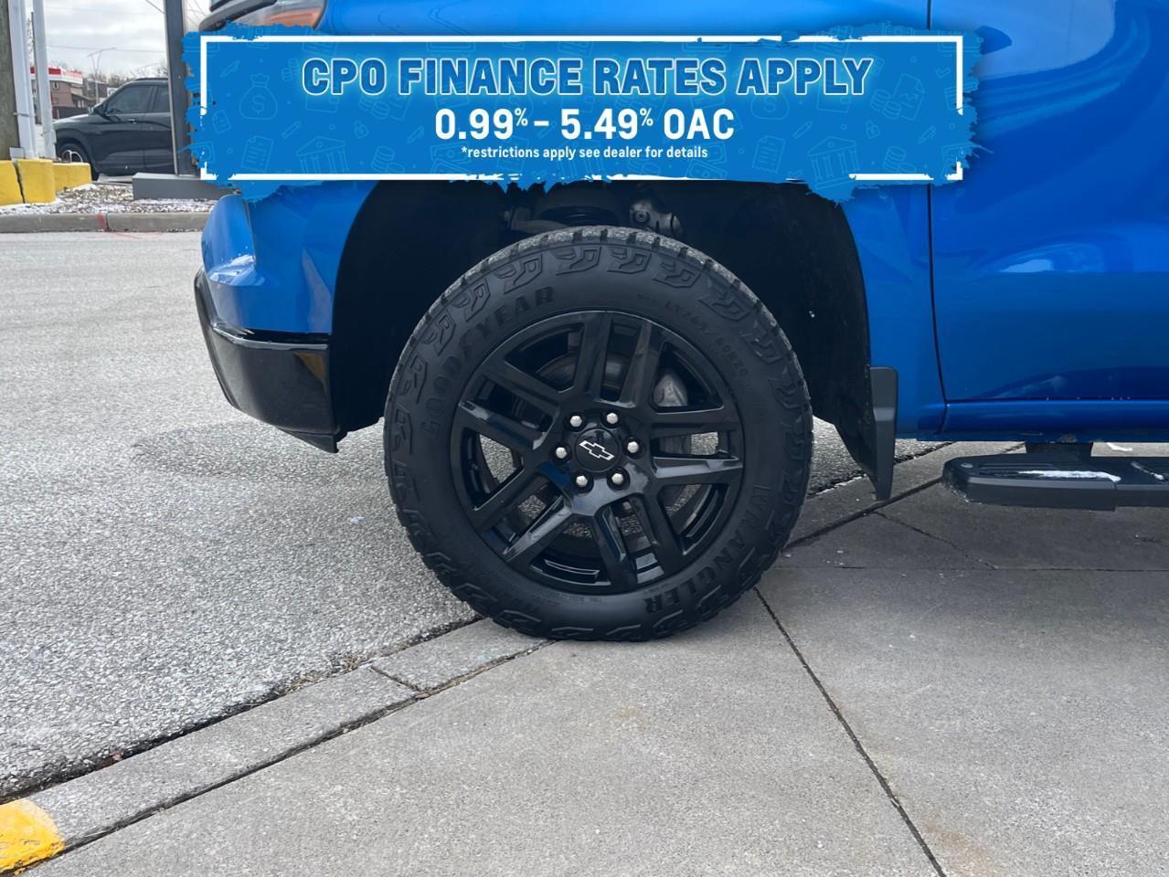 2022 Chevrolet Silverado 1500 Custom Trail Boss CPO Rates 0.99%-5.49% OAC Photo