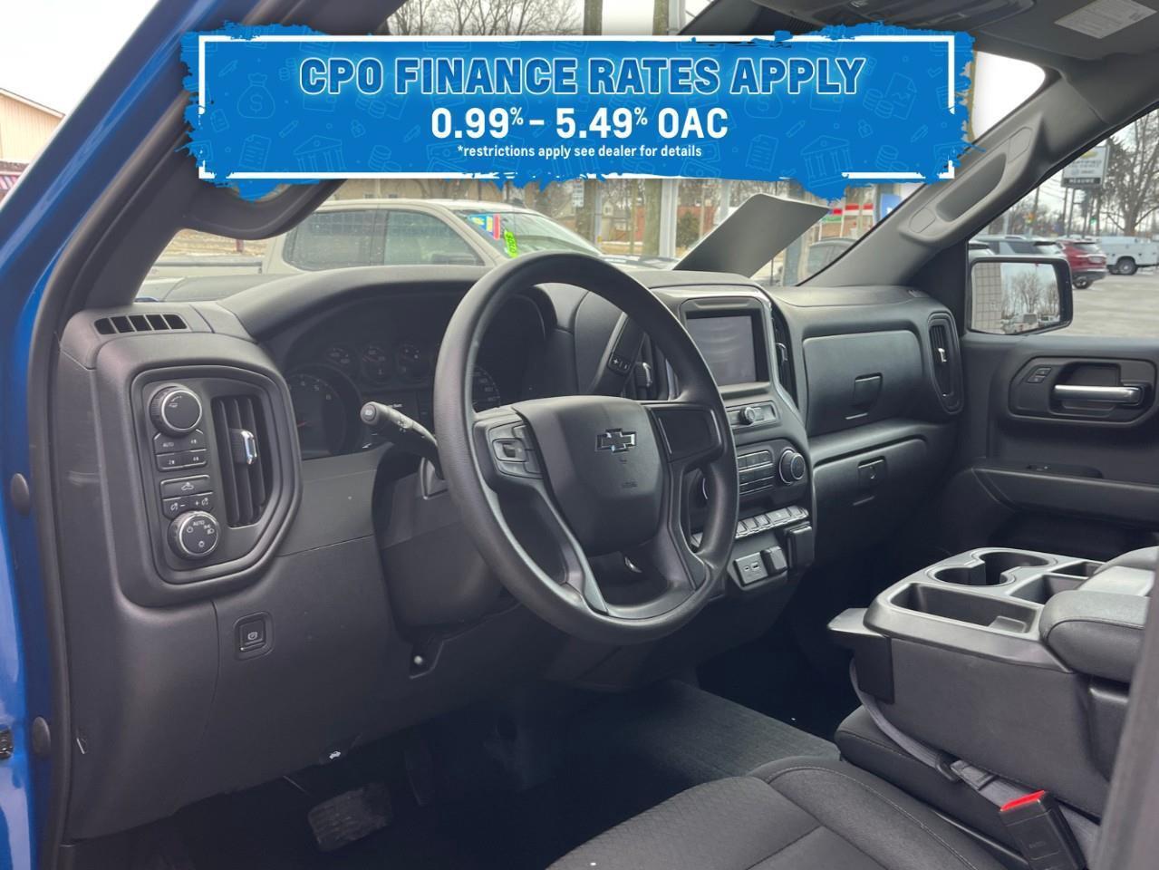 2022 Chevrolet Silverado 1500 Custom Trail Boss CPO Rates 0.99%-5.49% OAC Photo