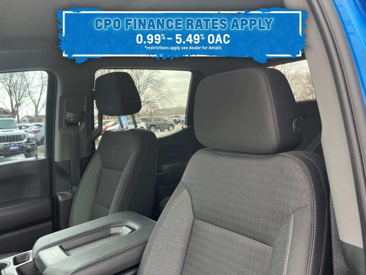 2022 Chevrolet Silverado 1500 Custom Trail Boss CPO Rates 0.99%-5.49% OAC Photo