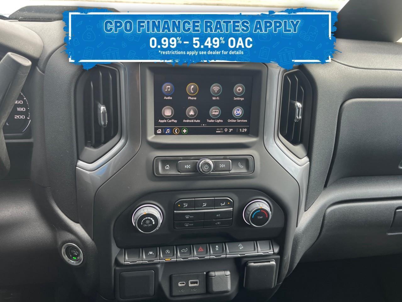 2022 Chevrolet Silverado 1500 Custom Trail Boss CPO Rates 0.99%-5.49% OAC Photo