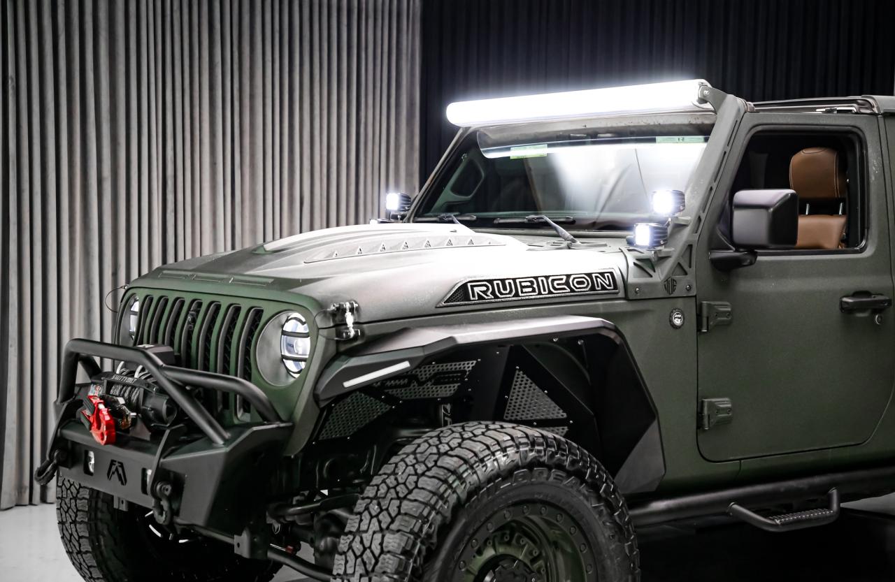 2021 Jeep Gladiator 4X4 DIESEL $130K BUILD CUSTOM.INT KEVLARPAINT RARE Photo