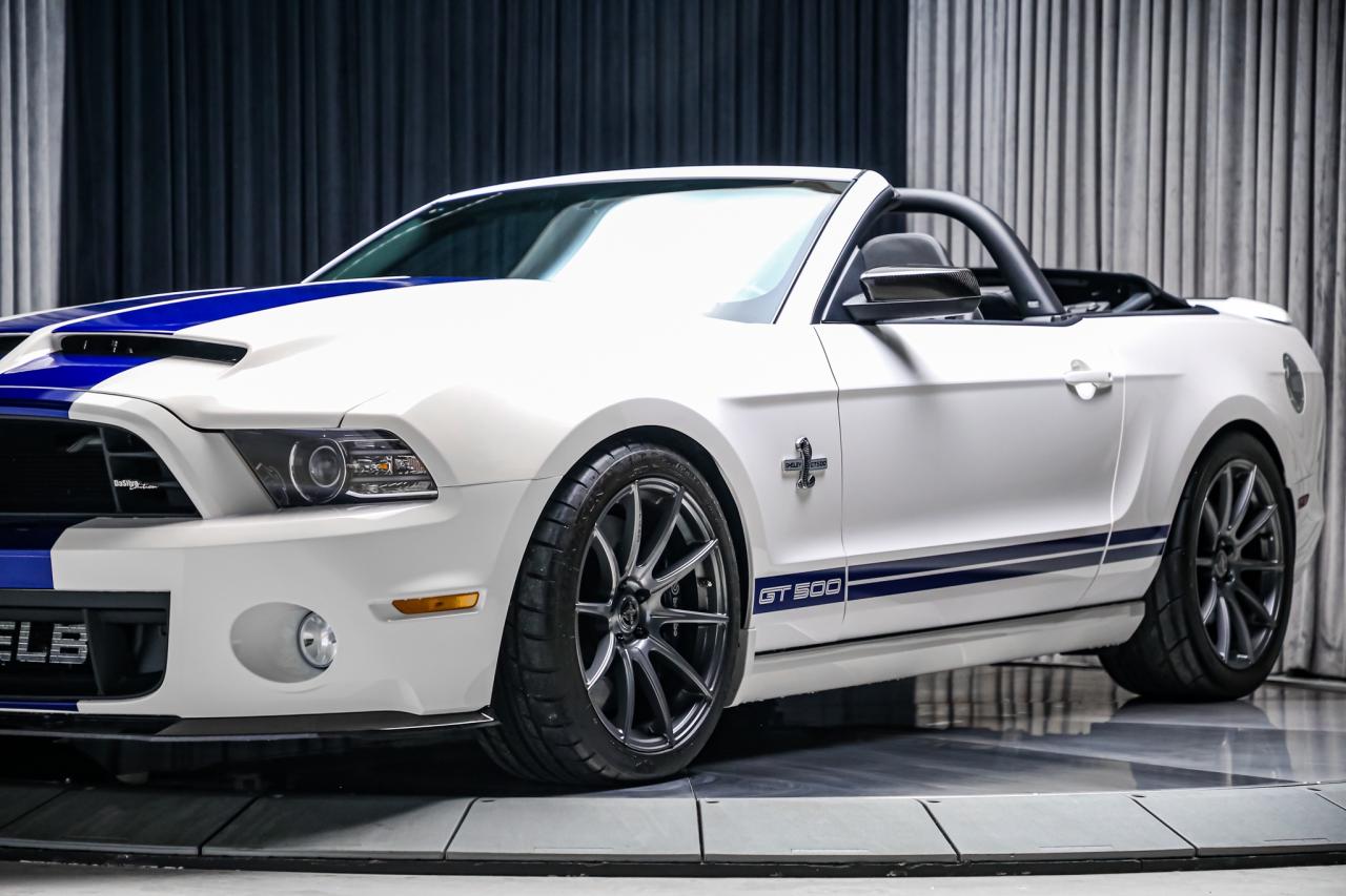 2013 Ford Mustang SHELBY GT500 CONVERTIBLE 850HP $30K BUILD RECAROS Photo