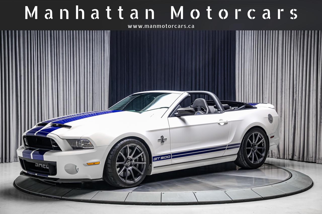 2013 Ford Mustang SHELBY GT500 CONVERTIBLE 850HP $30K BUILD RECAROS Photo