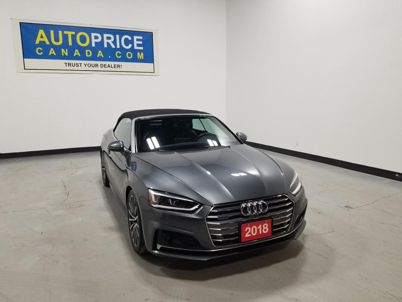 2018 Audi A5 2.0T Technik (S tronic) 2dr All-Wheel Drive quattro Cabriolet Photo0