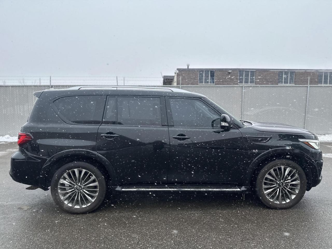 2020 Infiniti QX80 LUXE, 7-SEATS, AWD, NAVI, LEATHER, SUNROOF Photo4