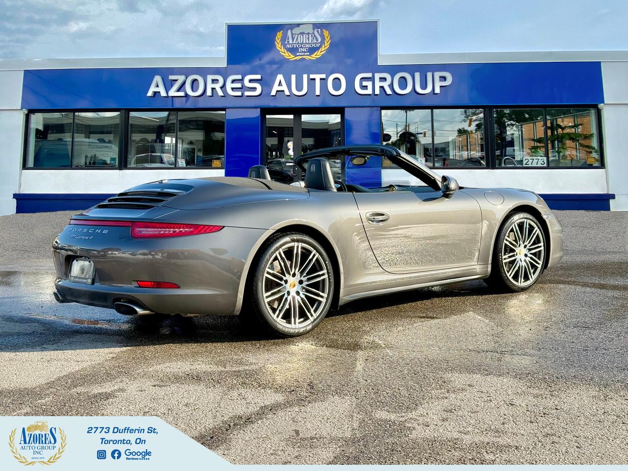 2015 Porsche 911 Carrera 4 Cabriolet CleanCarfax NaturallyAspirated Photo