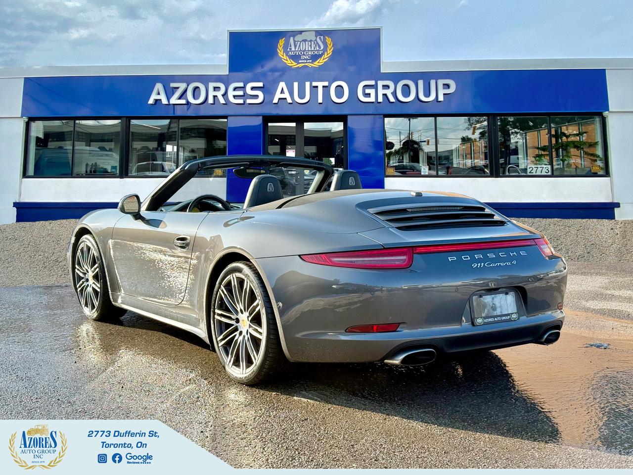 2015 Porsche 911 Carrera 4 Cabriolet CleanCarfax NaturallyAspirated Photo2