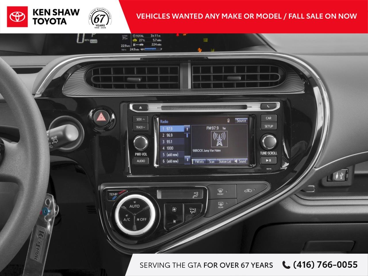 2018 Toyota Prius c Technology 5dr Hatchback Photo