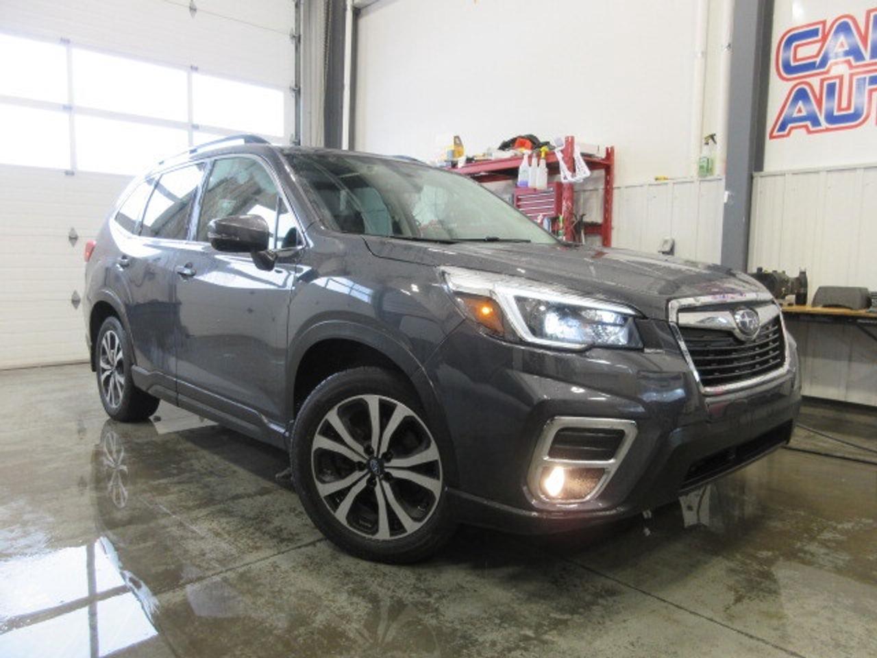 2021 Subaru Forester 2.5i LIMITED W/NAV, EYESIGHT, ROOF, LEATHER, 73K! Photo0