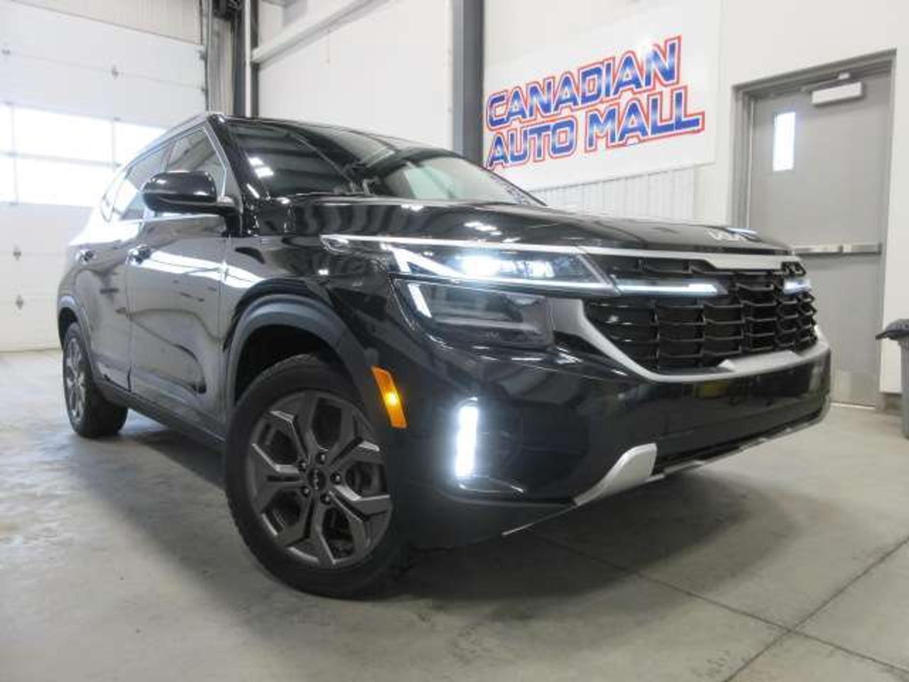 2024 Kia Seltos EX AWD, ROOF, HEATED LEATHER, APPLE/ANDROID, 74K! Photo