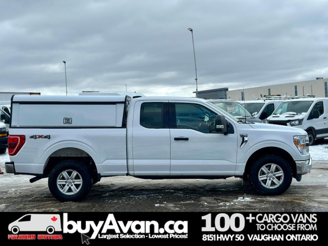 2021 Ford F-150 XL 4X4 Super Cab + Cap Photo