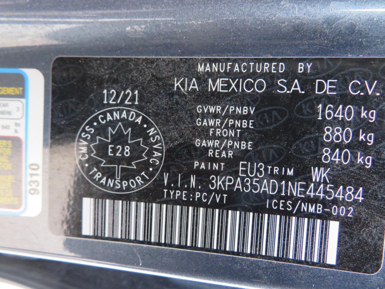 2022 Kia Rio 5-door EX Premium IVT Photo