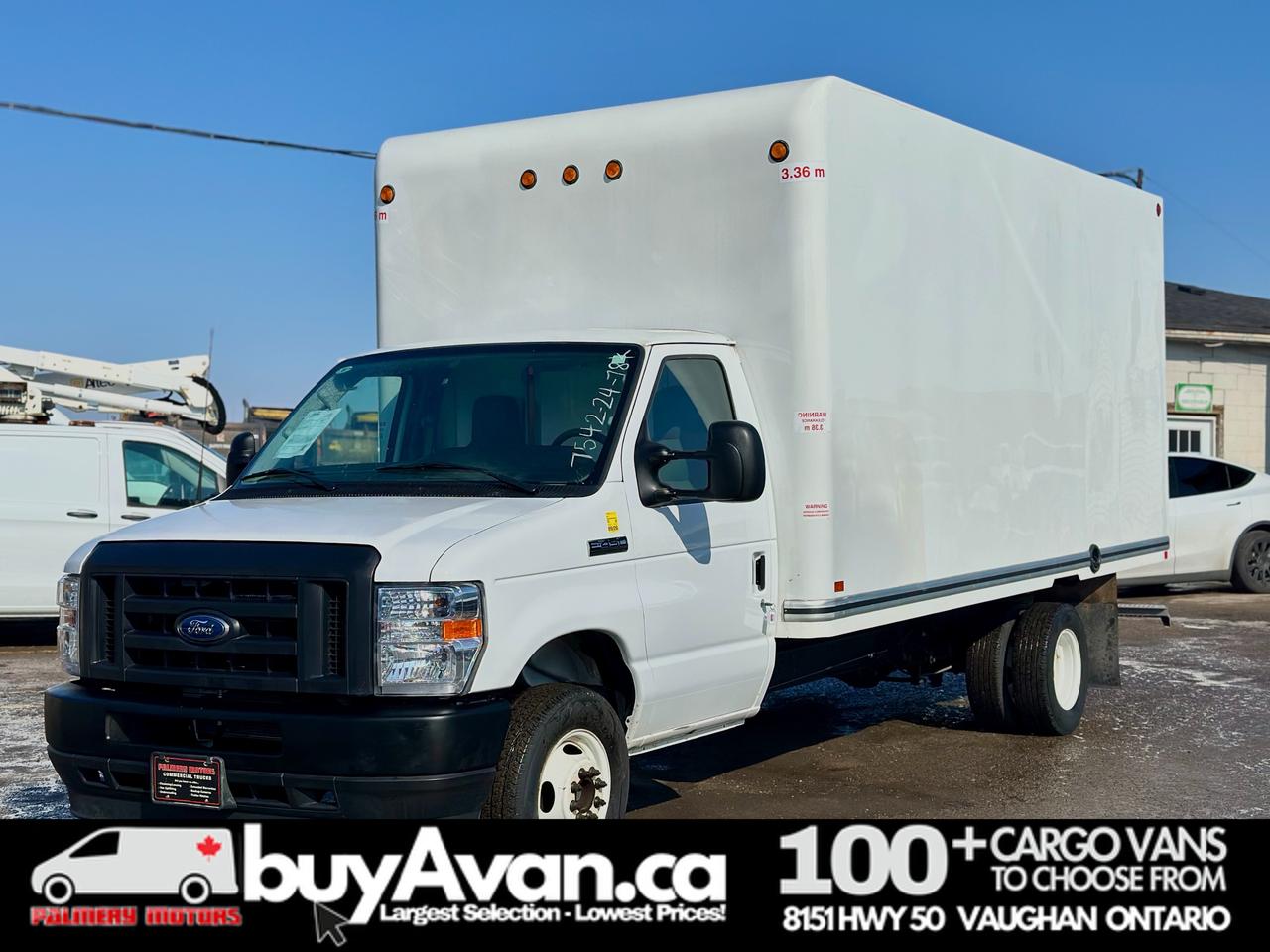 2024 Ford E-450 E-450 16FT Box Cube Gas + Ramp Photo4