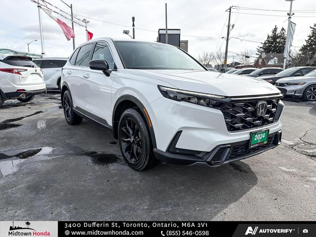 2024 Honda CR-V Hybrid SUNROOF   LEATHER INTERIOR   FUEL SAVER! Photo