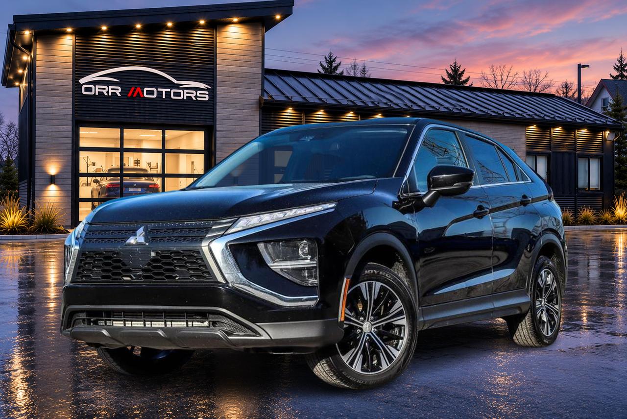 Black 2022 Mitsubishi Eclipse Cross SUV / Crossover All-Wheel Drive Continuously Variable Transmission