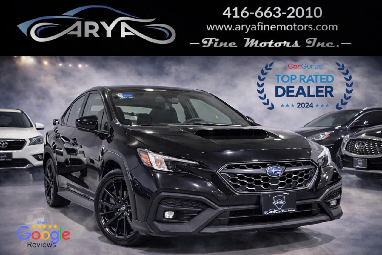 2023 Subaru WRX SPORT PKG 6 spd MANUAL NO ACCIDENT HIGH SPOILER ON Photo0