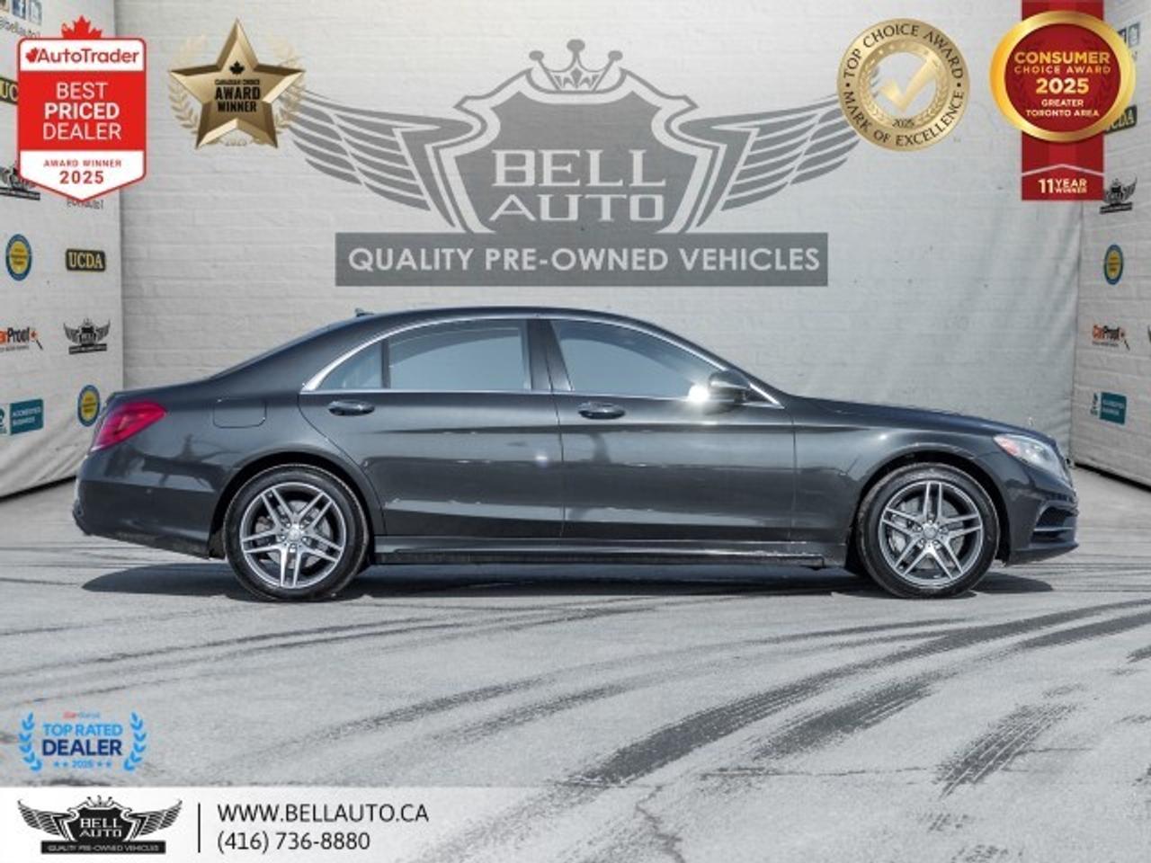 2015 Mercedes-Benz S-Class S550   AMG PKG   PRM PKG   HUD   BRMSTR   NOACCIDE Photo