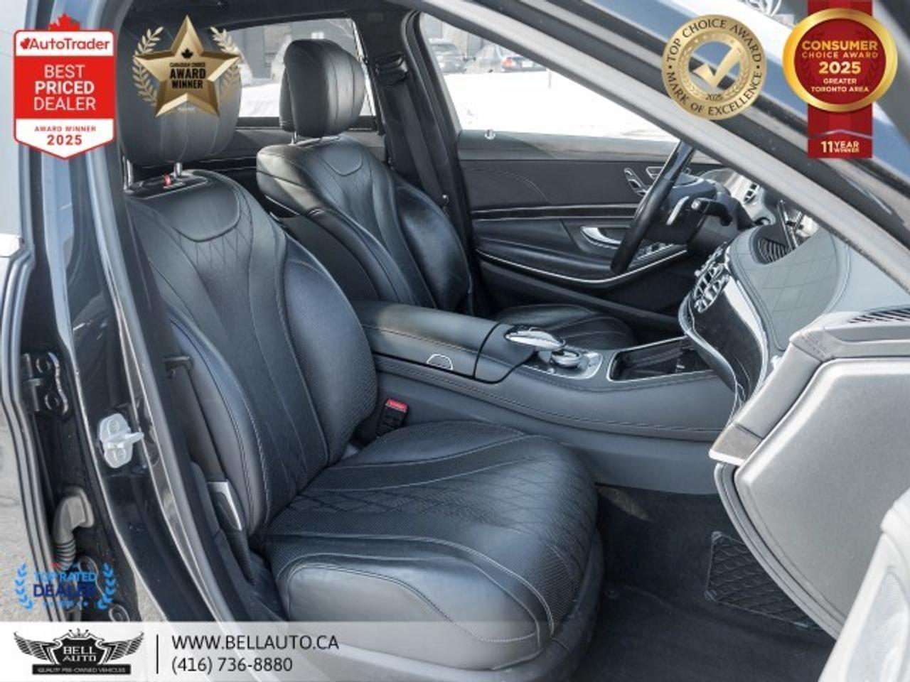 2015 Mercedes-Benz S-Class S550   AMG PKG   PRM PKG   HUD   BRMSTR   NOACCIDE Photo
